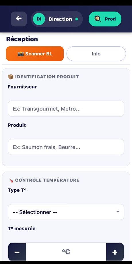 Réception